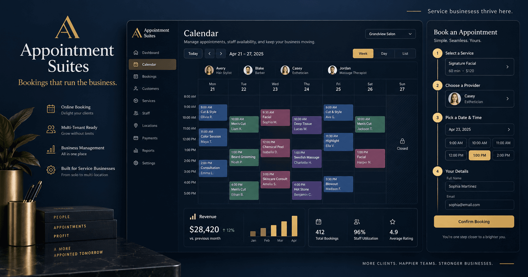 Appointment Suites product preview